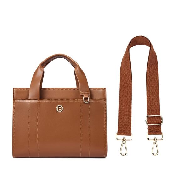 Classic Compact Bag Satchel For Crossbody Trendy Purses Vegan Textured Satchel - Picture 1 of 6